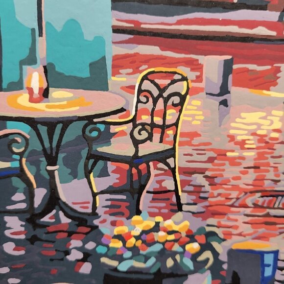 Quitedew Adult City Paint by numbers Advanced Acrylic Painting Completed 16x20 - Picture 13 of 17